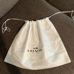 Coach dust bag
